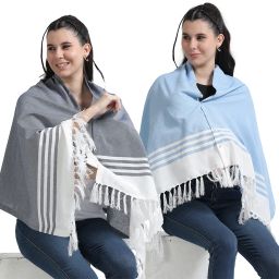 Mother's Breast Feeding & Nursing shawl (pack of 2) Feeding Cloak-image-50