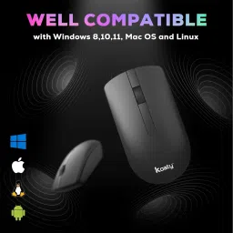 Koaty Core Wireless Mouse WM115 Wireless Optical Mouse image 3