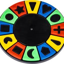 s sukan tex Smart Activity Fun and Learning Geometrics Plastic Circle Shape Jigsaw Puzzle image 3