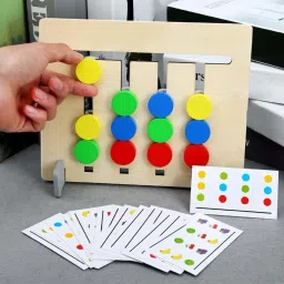 New Wooden Four Color Matching Game | Learning and Educational Toys for Kids-21