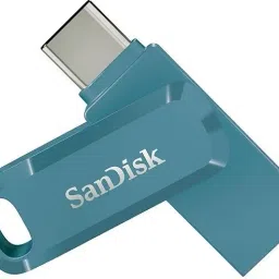 SanDisk SDDDC3-128G-I35NBB / Mobile Dual Drive / 400 Mbs 128 GB OTG Drive Compatible with Desktop Computer, Laptop, Mobile, Television USB 3.1 Plastic Case-11