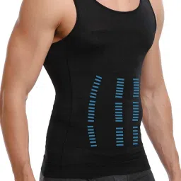 Premium Compression Tank Top Slimming Body Shaper Vest Tummy Control Undershirt Men Shapewear-image-78