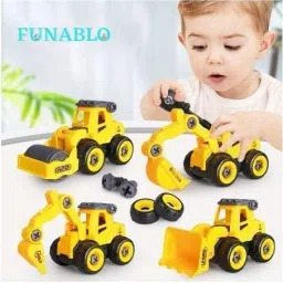 Exclusive Collection of Construction Truck Vehicles Pretend Play Set-79