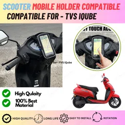 srphere Universal Mobile Holder / Pouch-Bag for Scooters Scooty Bike Mobile Holder-picture-5