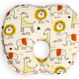 Polyester Fibre Animals Baby Pillow Pack of 1-image-60