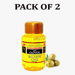 jac Olive Ayurvedic Herbal Body oil For Unisex Glowing & Smooth Skin 300ml X 2-image-52