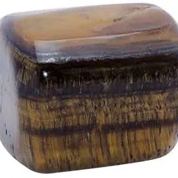 Natural Tiger Eye Tumble Stone Polished Asymmetrical Crystal Stone-image-68