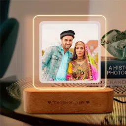 Square Acrylic LED Night Lamp with Custom Photo – USB Powered Décor Light Table Lamp-19