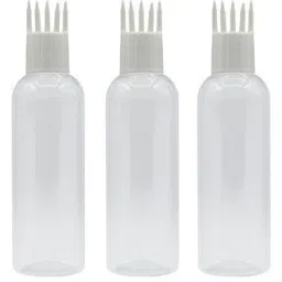 Hair Root & Scalp Applicator, Empty Container for Oil, Serum, Shampoo & Medicine 100 ml Bottle-image-39