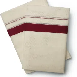 Vairavaa Tex 100% Cotton | Mundum Neriyathum | Single Set Mundu | 2.00/2.80'meter | Solid Men Dhoti-image-5