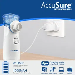 AccuSure P01 (Portable Mesh Machine With Box) Nebulizer image 4
