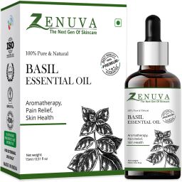 100% Pure Basil Essential Oil | Pure & Natural for Skincare, Hair Care, Aroma-8
