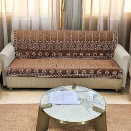 Jacquard Damask 3+1+1 Seater Sofa Cover-picture-17