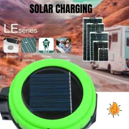 kavyara ™High Brightness Multifunctional LED SEARCH LIGHT SOLAR CHARGING 8 hrs Torch Emergency Light image 2