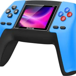 HG WORLD Retro P5 Gamepad gaming console forPortableStyle Pocket GameBox Handheld Gaming 3.5TFT Screen Rechargeable Battery handheld console Hand video game for tv 128MB GB with 500+Preinstall video game handheld,Best Gift All Ages Mario Game, Mortal Kombat-3