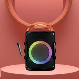 FRONY DJ Box 20W Bluetooth Speaker with FM Radio, Mic, RGB Light & 4 hour's backJK490 20 W Bluetooth Party Speaker-27