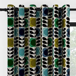 214 cm (7 ft) Polyester Room Darkening Door Curtain Single Curtain-image-35