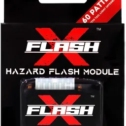 FlashX Hazard Flash Module 60 Pattern, Blinker/Flasher for Yamaha R15 V3, BS6 Bike Fairing Kit-0