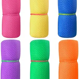 loomantha Multi-purpose Vegetables Fruits Mesh Fridge Storage Washable Zip Bags Pack of 6 Grocery Bags-picture-27