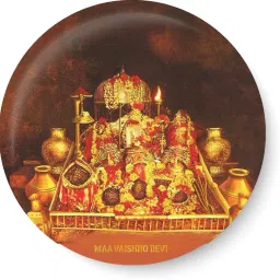 Maa Vaishno Devi Fridge Magnet Pack of 1-image-49