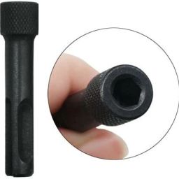 metrotools SDS Plus Socket Adapter 1/4" (6.35mm) Hex Shank Screwdriver Bit Holder Bit Socket Adapter Converter for SDS+ Hammer Drill Machines (Pack Of 1 Pc) image 2