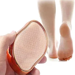 Glass File Callus Remover | Foot Scraper Rasp LATEST INNOVATION - ROSE GOLD-image-15