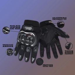 breathable Bike Riding Motorcycle Racing Glove For Men and Women Riding Gloves-image-15