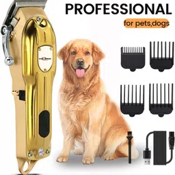 pick ur needs Professional Blade Dog Hair Clipper / Shaver Pet Trimmer Puppy Grooming Machine Gold Pet Hair Trimmer-picture-40