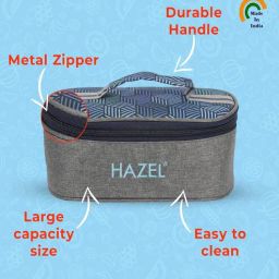 hazel Lunch Bag for Men and Women (Water Resistant)-picture-4