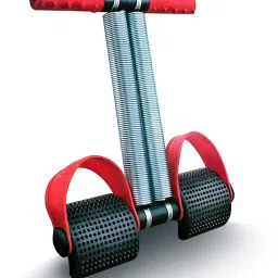 Double Spring and Rubber Tummy Trimmer for Men & Women Ab Exerciser-18