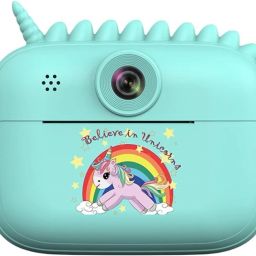 UnicornGlazzS Mini Camera Instant Camera, 1080P Thermal Printing 2 Inch HD Screen 24MP Kids Camera Instant Camera-12