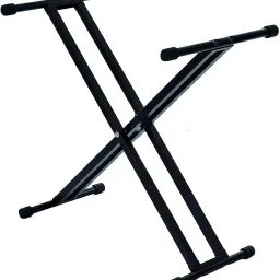 blueberry R-13 IN Heavy Duty Double X Braced Adjustable with Quick Release Mechanism Keyboard Stand image 2