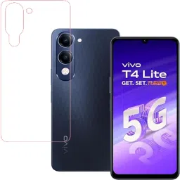 SPRITZEN Back Screen Guard for Vivo T4 Lite 5G, Back Screen Guard With Glossy Finish-39
