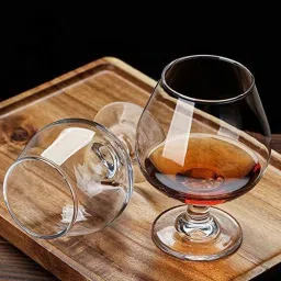 (Pack of 2) Crystal Wine Glass - Clear Long Champ Crystal Clear Champagne Glass Flute Red Wine, Cut Wine Glasses Glass Wine Glass-14