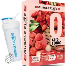 Zero tonic Instant Energy X1 BCAA, Dextrose Monohydrate and L-Glutamine Litchi Energy Drink-9