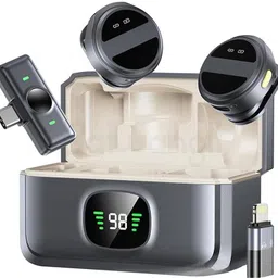 unigen UniMic Pro X120 Wireless Lavalier Mic for iPhone & Android with Receiver Microphone-picture-0