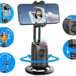 ZARRY Auto Face Tracking Video Recording Gimbal Stabilizer Mobile Camera 2 Axis Gimbal for Mobile-43