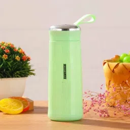 Handle Vacuum Flask Glass Water Bottle/Hot and Cold Insulated Water Bottle 400 ml Flask-15
