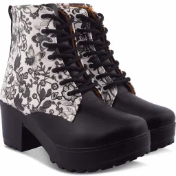 High Ankle Synthetic Leather Boots For Womens And girls Boots For Women-image-42