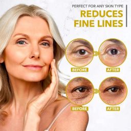 huzurlu Under Eye Patches for Dark Circles with 24k Gold image 3