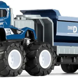 Metal DieCast Truck Toy Friction Power Toy Truck dumper Truck Transposing Truck-32