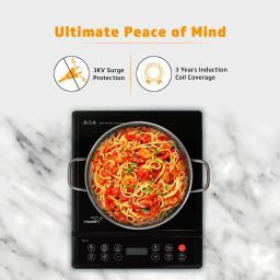 v-guard 1200 W Induction Cooktop Push Button image 2