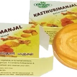 Kasthurimanjal herbal bath soap for acne-pack of 3-300gm-image-90