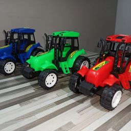 Pull Back Farmer Tractor Toy for Kids (Pack of 1 / Color as per Stock)-13