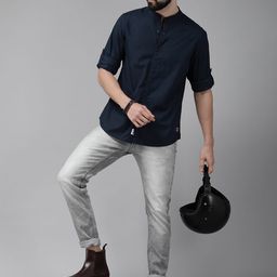 roadster Men Regular Fit Solid Casual Shirt-picture-29