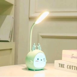 Cute Animal Desk Lamp with 3 Lighting Modes, USB Rechargeable Study Lamp-image-43