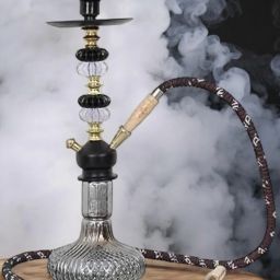 14 inch Iron, Glass Hookah-image-88