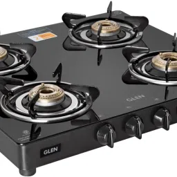 CT1043 Glass Top PNG Gas Stove Fuel Efficient Brass Burners 2 Year Warranty Glass Manual Gas Stove-image-25
