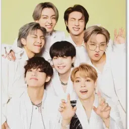 BTS GROUP ARMY 3 Digital reprints examination pad school collage Size 14x10 inch-picture-33