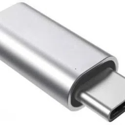 APNA KANHA Silver METAL TYPE C OTG CONVERTER TO MICRO USB Adapter Phone Converter-25